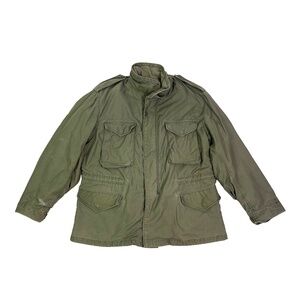 Vintage Alpha Industries M65 Field Jacket Made In USA